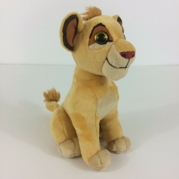 TY Sparkle Disney The Lion King Simba Plush 7" Cub Stuffed Animal Glitter Eyes - Picture 3 of 12